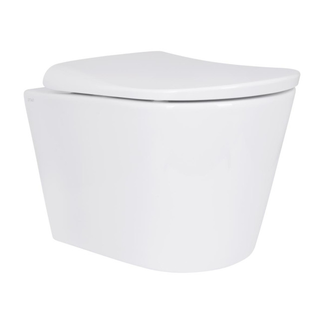Унітаз підвісний Qtap Scorpio ML Ultra Quiet 490x365x325 мм, з сидінням Soft-close MagLock, White QTSCOML26W49622