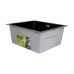 Мийка для кухні інтегрована під стільницю Lidz Handmade H4843B Brushed Black PVD 3,0/1,0 мм LDH4843BRUBLM49440
