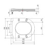 Сидіння для унітазу Qtap (Kolibri) 455×360×30 мм, White, з мікроліфтом Slim Duroplast, Quick Release QTST179W49488