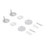Сидіння для унітазу Qtap (Kolibri) 455×360×30 мм, White, з мікроліфтом Slim Duroplast, Quick Release QTST179W49488