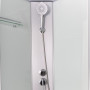 Душовий бокс Lidz Kubis SB90x90.SAT.LOW.FR, скло Frost 4 мм