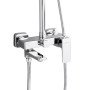 Душова система універсальна на три споживача (з виливом)  Qtap Orion (k35) Chrome QTORI111CRM49712