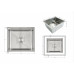 Мийка для кухні інтегрована під стільницю Lidz Handmade H4843 Brushed Steel 3,0/1,0 мм LDH4843BRU49441