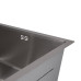 Мойка для кухни интегрированная под столешницу Lidz Handmade H4843 Brushed Steel 3,0/1,0 мм LDH4843BRU49441