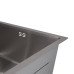 Мийка для кухні інтегрована під стільницю Lidz Handmade H4843 Brushed Steel 3,0/1,0 мм LDH4843BRU49441