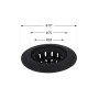 Сітка для сифона Lidz Acsis LA27 Black, силіконова, 117х117х37 мм LDACS33BLM49775