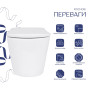 Унітаз підвісний Qtap Scorpio ML Ultra Quiet 490x365x325 мм, з сидінням Soft-close MagLock, White QTSCOML26W49622