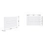 Клавіша змиву Qtap Standard 152x236x28 мм, White, лінійна QTSTD164W49471