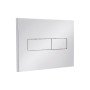 Клавіша змиву Qtap Standard 152x236x28 мм, Chrome, лінійна QTSTD164CRM49472