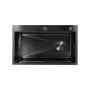 Мийка для кухні інтегрована Lidz Handmade H7545B Brushed Black PVD 3,0/1,0 мм LDH7545BRUBLM49458
