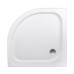 Душовий бокс Lidz Tani SB100x100.SAT.LOW.FR, скло Frost 4 мм