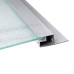 Душовий бокс Lidz Tani SB100x100.SAT.LOW.FR, скло Frost 4 мм