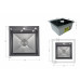 Мийка для кухні інтегрована Lidz Handmade H4545HB Decor Black PVD Honeycomb 2,5/0,5 мм LDH4545HDECBLM49438