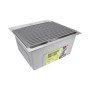 Сушарка на кухонну мийку Lidz Acsis LA05 Gray, квадратна основа, для посуду 430х300 мм LDACSLA05GRA49763