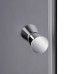 Душовий бокс Lidz Kubis SB90x90.SAT.LOW.GR, скло тоноване 4 мм