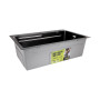Мийка для кухні інтегрована Lidz Handmade H6845HB Decor Black PVD Honeycomb 3,0/1,0 мм LDH6845HDECBLM49445