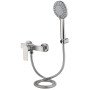 Змішувач для душу Lidz Nexus 010 (k35)  LDNEX010NKS49188 Nickel