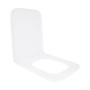Сидіння для унітазу Qtap (Gemini 520) 448x357x38,5 мм, White, з мікроліфтом, Slim Duroplast, Quick Release QTSC179W49386