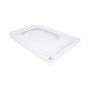 Сидіння для унітазу Qtap (Gemini 520) 448x357x38,5 мм, White, з мікроліфтом, Slim Duroplast, Quick Release QTSC179W49386