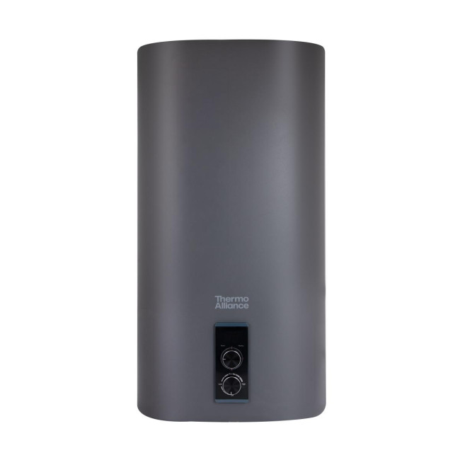Водонагрівач електричний Thermo Alliance 50 л Grey, плоский вертикальний, мокрий ТЕН 2 кВт (0,8+1,2) DT50V20G(PD)/2G