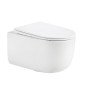 Унітаз підвісний Qtap Taurus Ultra Quiet 515×360×350 мм, White, з сидінням Slim Duroplast / Soft-close / Quick Release QTTAU26W49116