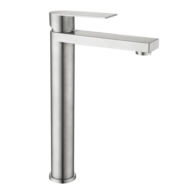 Змішувач для раковини високий Lidz Nexus 001FH (k35)  LDNEX001FHNKS49185 Nickel