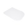 Сидіння для унітазу Qtap (Stork, Aquarius 630) 420x336x22 мм, White, з мікроліфтом, Slim Duroplast, Quick Release QTSC179W49263