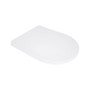 Сидіння для унітазу Qtap (Evia, Arvin, Leo 630) 410x330x22 мм, White, з мікроліфтом, Slim Duroplast, Quick Release QTSC179W49264