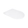 Сидіння для унітазу Qtap (Taurus 520) 455x365x38 мм, White, з мікроліфтом, Slim Duroplast, Quick Release QTSC179W49384
