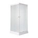 Душовий бокс Lidz Kubis SB90x90.SAT.LOW.FR, скло Frost 4 мм
