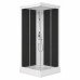 Душовий бокс Lidz Kubis SB90x90.SAT.LOW.GR, скло тоноване 4 мм