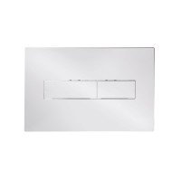 Клавіша змиву Qtap Standard 152x236x28 мм, Chrome, лінійна QTSTD164CRM49472