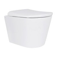 Унітаз підвісний Qtap Scorpio ML Ultra Quiet 490x365x325 мм, з сидінням Soft-close MagLock, White QTSCOML26W49622