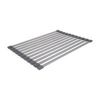 Сушарка на кухонну мийку Lidz Acsis LA13 Gray, плоска основа, для посуду 430х300 мм LDACSLA13GRA49767