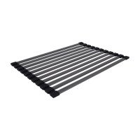 Сушарка на кухонну мийку Lidz Acsis LA14 Black, плоска основа, для посуду 430х300 мм LDACSLA14BLM49768
