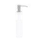 Дозатор для миючого засобу Lidz Acsis LA29 Brushed Steel, круглий LDACSLA29BRU49828