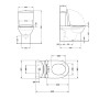 Унітаз підлоговий Qtap Jay Ultra Quiet з сидінням Soft-close 640x360x835 мм QT07222175TW White