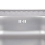 Кухонна мийка Brinex 6060-L 0,6 мм Satin (BRIN6060LSAT06)