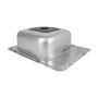 Кухонна мийка Brinex 5848 0,8 мм Satin (BRIN5848SAT08)