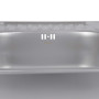 Кухонна мийка Brinex 5848 0,8 мм Satin (BRIN5848SAT08)