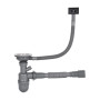 Кухонна мийка Brinex 5848 0,8 мм Satin (BRIN5848SAT08)