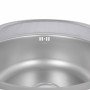 Кухонна мийка Brinex 7750 0,8 мм Micro Decor (BRIN7750MDEC08)