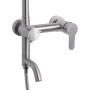 Душова система універсальна Brinex Pure 1030 на три споживачі  Nickel BRIPUR1030NKL