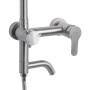Душова система універсальна Brinex Pure 1030 на три споживачі  Nickel BRIPUR1030NKL