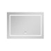Зеркало Lidz Kubis 800х600 с LED-подсветкой Touch, с антизапотеванием, с диммером, рег. яркости LD78LF9047400