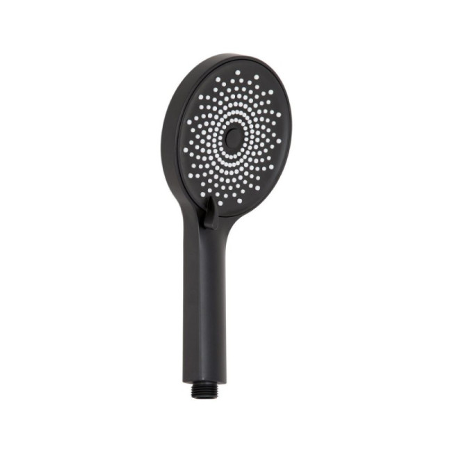 Лійка для ручного душу Lidz Niagara 32 120 мм округла LDNIA32BLM47555 Matt Black