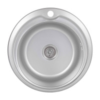 Кухонна мийка Brinex 510-D 0,8 мм Micro Decor (BRIN510MDEC08)