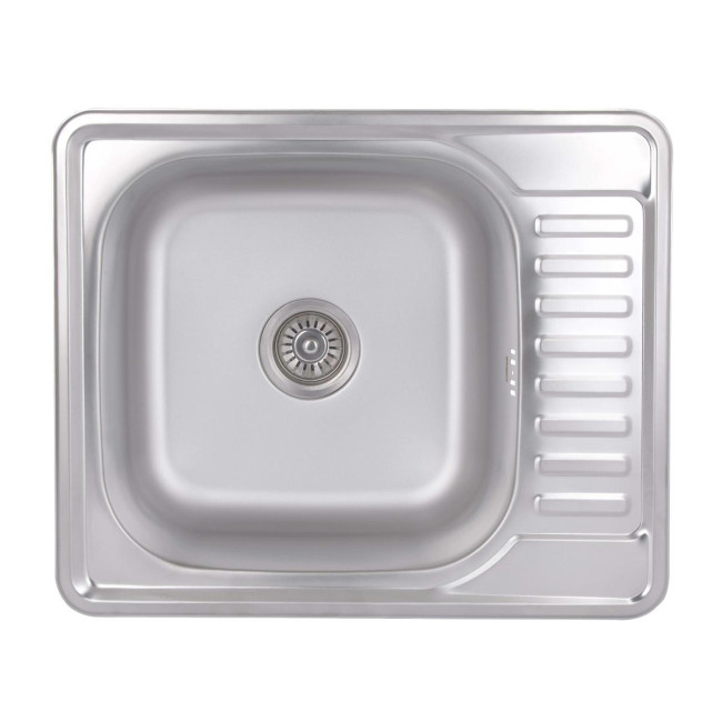 Кухонна мийка Brinex 5848 0,8 мм Satin (BRIN5848SAT08)