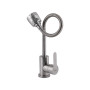 Змішувач для кухні Brinex Pure 015F41 з гнучким виливом   Nickel BRIPUR015F41NKL