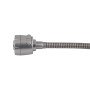 Змішувач для кухні Brinex Pure 015F41 з гнучким виливом   Nickel BRIPUR015F41NKL